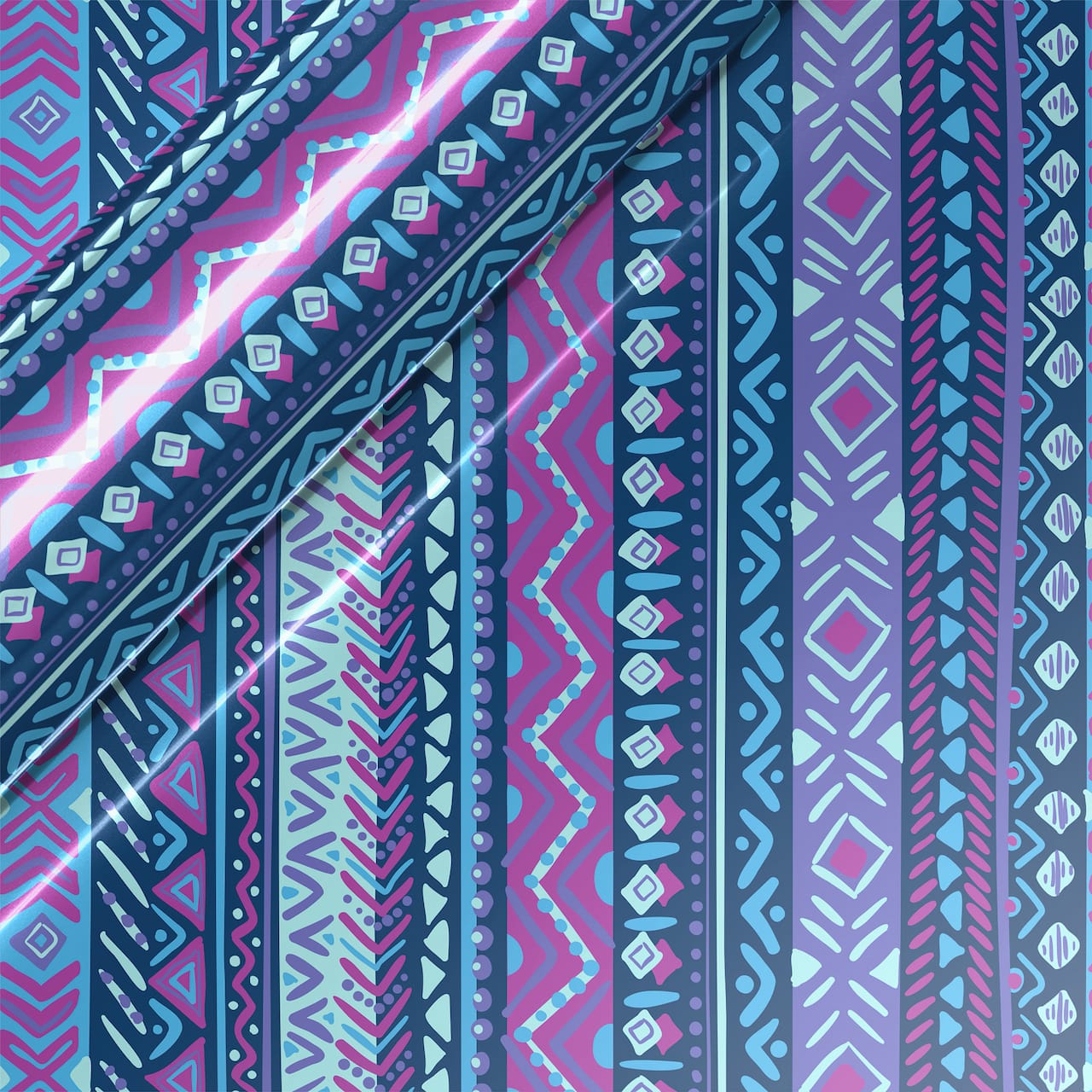 Siser® EasyPatterns® Plus Bohemian Stripes Heat Transfer Vinyl, 36"